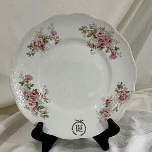 Imperial Faience Homer Laughlin The Angelus Dinner Plate Pink Roses